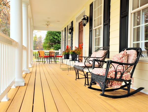Porch Construction in Prior Lake