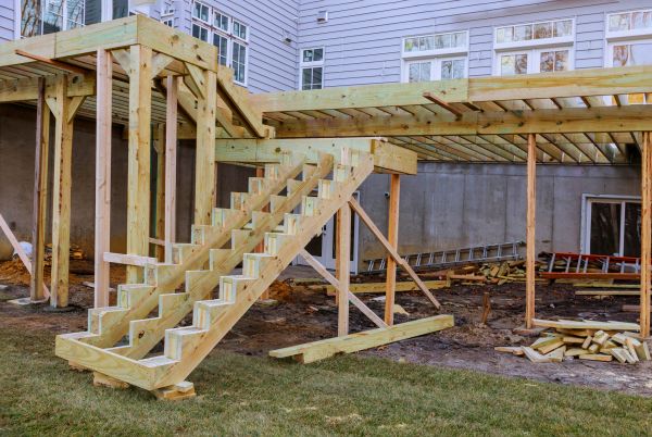 Deck Post Replacement in Prior Lake