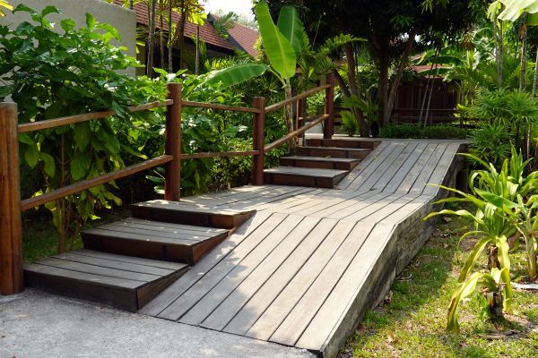 Wood Ramp Installation in Prior Lake