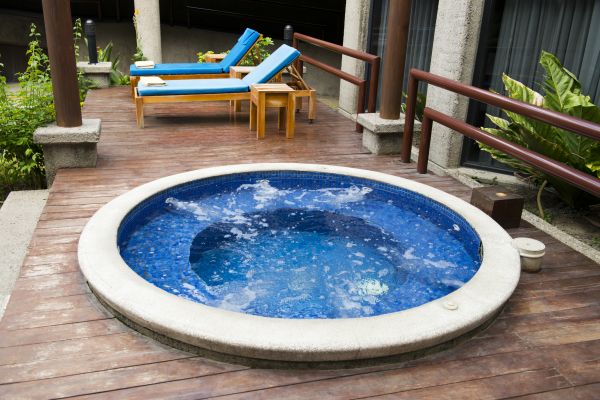 Hot Tub Deck Construction in Prior Lake