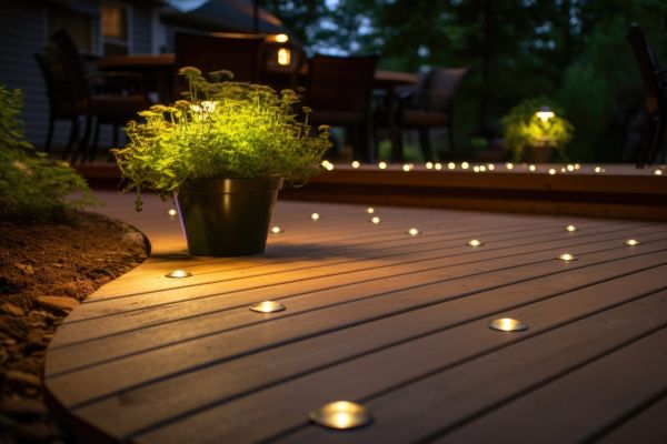 Ground Level Deck Construction in Prior Lake